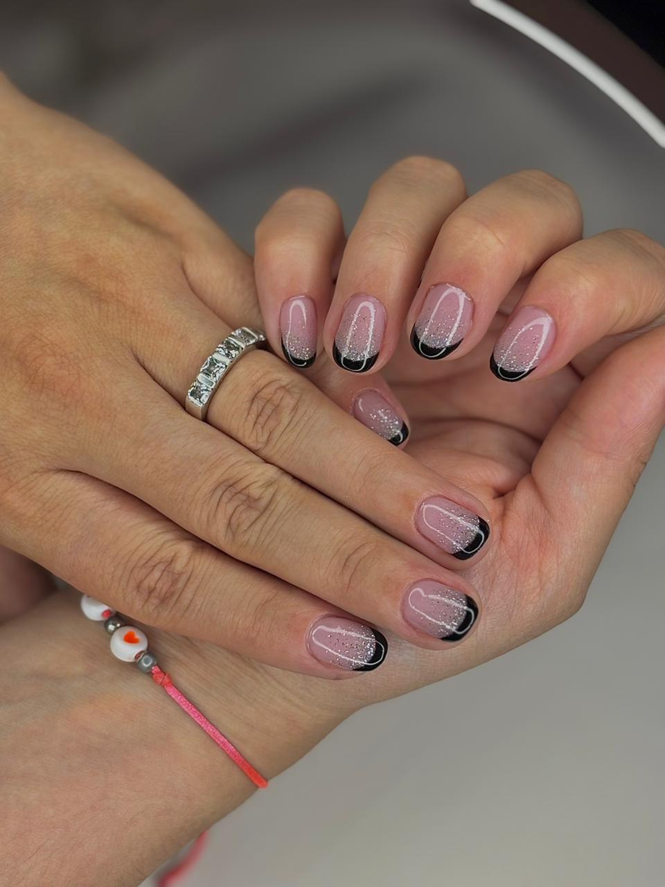 Soft gel nude realizado en meraki